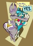 2026 against_surface against_wall animate_inanimate anthro aygee bappers_(aygee) barefoot big_breasts big_butt big_hands bikini blue_body blue_fur blue_hair blush breasts butt canid canine canis clothing collar dialogue domestic_dog duo english_text feet felid feline female fur green_eyes grey_body hair husky inflatable latex latex_body living_inflatable living_latex lynx mammal multicolored_body multicolored_fur nordic_sled_dog pattern_bikini pattern_clothing pattern_swimwear red_bikini red_clothing red_swimwear speech_bubble spitz striped_bikini striped_clothing striped_swimwear stripes swimwear tail tan_body tan_fur text two-piece_swimsuit two_tone_body two_tone_fur wide_hips xusky_(aygee)