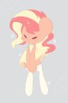 2019 anthro blonde_highlights clothing digital_drawing_(artwork) digital_media_(artwork) dress equestria_girls equid equine female grey_background hands_together hasbro highlights_(coloring) horn horse legwear mammal mane my_little_pony mythological_creature mythological_equine mythology orange_body pony red_mane simple_background smile smiling_at_viewer solo sparkles stockings sundress sunset_shimmer_(eg) typhwosion unicorn