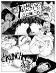 2020 animal_humanoid anus areola belly big_breasts big_butt bodily_fluids bone_breaking braces breasts butt canid canid_humanoid canine canine_humanoid comic covering covering_breasts crossed_arms digestion digestion_noises dildo double_dildo double_dildo_in_pussy english_text eyewear female female/female female_humanoid female_penetrated female_penetrating female_penetrating_female female_penetrating_humanoid female_pred female_prey fluffy fluffy_tail glasses hair hi_res hug hugging_another humanoid humanoid_on_humanoid humanoid_penetrated humanoid_penetrating humanoid_penetrating_female humanoid_penetrating_humanoid humanoid_pred humanoid_prey internal kronguss lagomorph lagomorph_humanoid larger_female larger_humanoid larger_pred leporid_humanoid long_hair looking_pleasured mammal mammal_humanoid monochrome navel nipples nude nude_female nude_humanoid onomatopoeia organs penetration ponytail rabbit_humanoid rectangular_glasses sex sex_toy sharing_sex_toy sharp_teeth sibling_(lore) sister_(lore) size_difference smaller_female smaller_humanoid sound_effects speech_bubble stomach stomach_acid tail talking_to_another teeth text thick_thighs twintails_(hairstyle) unwilling_prey vore wearing_glasses wide_hips wolf_humanoid x-ray_view