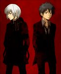  accelerator alternate_costume kamijou_touma mayu_(airmods) multiple_boys to_aru_majutsu_no_index 