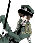  alternate_costume costume kaiba_seto lowres male male_focus military military_uniform solo uniform yu-gi-oh! yuu-gi-ou_duel_monsters 