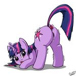  anal_penetration anus ass_up dildo equine female feral flank_up friendship_is_magic hair horn horse mammal masturbation my_little_pony penetration pony pussy sex_toy solo tail twilight_sparkle_(mlp) two_tone_hair unicorn wet 