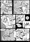  anthro breasts canine chain comic dialog dialogue english_text fellatio female forced forced_oral fox licking male mammal monochrome oral oral_sex pangaean-2 penis rape saliva sex slave straight swearing text tongue tongue_out 