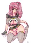  1girl breasts dead_or_alive dead_or_alive_5 honoka_(doa) huge_breasts kyo pink_hair solo 