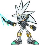  boots dagger extremesonic101 fur gauntlets gloves hedgehog helmet knight male mammal sega silver_the_hedgehog sir_galahad solo sonic_(series) sonic_and_the_black_knight tail weapon white white_fur 