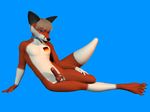  balls canine collar erection fox foxlord2911 knot male mammal penis solo 