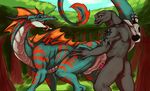 all_fours anthro anthro_on_feral bestiality butt doggystyle dragon duo female feral from_behind halo halo_(series) interspecies male penetration penis sangheili sex size_difference straight syrinoth vaginal vaginal_penetration video_games 