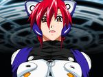  animal_ears animated animated_gif breasts cat_ears medium_breasts nipples open_mouth orange_eyes red_hair short_hair yume_tenshi_r 