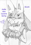  cum cum_in_mouth cum_inside cum_on_face lucario messy nintendo pok&#233;mon pok&eacute;mon solo video_games 