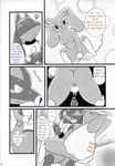  bondage bound collar comic female kurohane_karasu lopunny lucario male nintendo penetration pok&#233;mon pok&eacute;mon sex straight vaginal vaginal_penetration video_games 