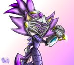  blaze_the_cat cat feline female gauntlets gloves gradient_background helmet looking_at_viewer mammal mask ponytail purple purple_body purple_dress sega sir_percival solo sonic_(series) sonic_and_the_black_knight sonicgirlgamer71551 sword tail weapon yellow_eyes 