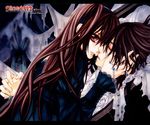  black_hair brown_hair dress kuran_kaname long_hair male short_hair sleeping vampire yuuki_kuran 