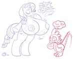  badgerben big_breasts breasts dialog dialogue dragon equine female friendship_is_magic hasbro horn huge_breasts magic male mammal my_little_pony nipples nude rarity_(mlp) scalie spike_(mlp) tail_boner text unicorn 