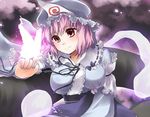  artist_request bangs bug butterfly hat insect lowres saigyouji_yuyuko solo touhou 
