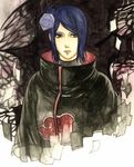  akatsuki_(naruto) akatsuki_uniform artist_request blue_hair konan lowres naruto_(series) naruto_shippuuden solo 