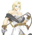 bad_id bad_pixiv_id bangs bare_shoulders belt blonde_hair blue_eyes braid breasts castlevania castlevania_legends cleavage dress gauntlets gloves jewelry large_breasts long_hair necklace shun_(artist) single_braid sketch sleeveless smile solo sonia_belmondo whip 