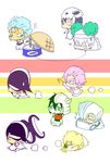  arrancar black_hair bleach blonde_hair blue_hair can chibi di_roy_linker di_roy_rinker espada eyepatch ggio_vega glasses grimmjow_jaegerjaquez hole ichimaru_gin jio_vega jouhatsu long_hair needle nnoitra_gilga pillow pink_hair short_hair silver_hair sleeping smile string szayel_aporro_grantz szayelaporro_granz tesla tesra_lindocruz tomato ulquiorra_cifer ulquiorra_schiffer 