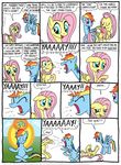  blue_fur comic cutie_mark english_text equine female feral fluttershy fluttershy_(mlp) friendship_is_magic fur hair horse mammal multi-colored_hair my_little_pony pegasus pink_hair pony rainbow_dash rainbow_dash_(mlp) rainbow_hair red_eyes text timothy_fay wings 