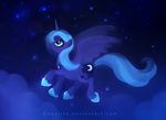  alicorn amazing cutie_mark equine female feral flying friendship_is_magic horn horse mammal my_little_pony pony princess_luna_(mlp) royal solo winged_unicorn wings 