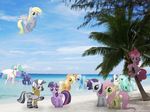  applejack_(mlp) beach black_stripes blonde_hair blue_body blue_eyes blue_fur blue_hair bonbon_(mlp) cloud clouds cutie_mark daytime derpy_hooves_(mlp) ear_piercing equine female feral fluttershy_(mlp) friendship_is_magic fur green_body green_eyes green_hair grey_body hair horn horse long_hair looking_at_viewer lyra_(mlp) lyra_heartstrings_(mlp) mammal mixed_media mixermike622 multi-colored_hair my_little_pony ocean orange_body palm_tree pegasus piercing pink_body pink_fur pink_hair pinkie_pie_(mlp) ponies_in_real_life pony princess princess_celestia_(mlp) princess_luna_(mlp) purple_body purple_eyes purple_hair rainbow_dash_(mlp) rainbow_hair rarity_(mlp) real royalty sand sea seaside short_hair sky unicorn water white_body winged_unicorn wings yellow_body yellow_eyes zebra zecora_(mlp) 