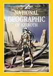 armor blue_hair cloud cover magazine_cover national_geographic parody pointy_ears saigo_no_shito scythe sky solo warcraft world_of_warcraft yellow_eyes 
