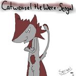  christian cigarette cool crotch_poof ears eye nose sergaelic sergal snout tail tail_poof were_sergal 