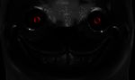  black_body black_sclera creepy darkness front_view glowing glowing_eyes grin looking_at_viewer nightmare_fuel nintendo original pikachu pixiv_thumbnail pok&#233;mon pok&eacute;mon rape_face reaction_image red_eyes smile solo soul_devouring_eyes teeth unknown_artist video_games what where_is_your_god_now 