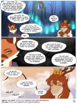 absurd_res anthro antlers athletic athletic_male breath canid canine cape chibi claws clothing cloud comic crown cute_fangs dialogue digital_media_(artwork) docfurpanic dragon duo emerald_(gem) english_text fangs female forked_tongue fox garland gem green_eyes happy headgear hi_res hood horn italian italian_flag jewelry looking_at_viewer magic male mammal mantle map medieval medieval_clothing muscular muscular_male mythological_creature mythological_scalie mythology open_mouth orange_sky pawpads pendant prince prince_borgon queue red_sky royalty scalie searching silva_vernalis sky skyscape snow sound_effects speech_bubble spirit story story_in_description sun sunset tales_from_valmeridia teeth text thinking thoughtful_expression tongue url walking winter wisps worried