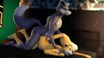 16:9 2024 3d_(artwork) 5_fingers anal anal_penetration anthro bed billynr brown_body brown_fur butt canid canine canis detailed_background digital_media_(artwork) duo erection eyes_closed fingers fox fox_mccloud from_behind_position fur furniture genitals green_eyes grey_body grey_fur hi_res inner_ear_fluff inside long_tail male male/male mammal multicolored_body multicolored_fur nintendo nude nude_anthro nude_male on_bed penetration penis rear_admiral_position sex smile snout source_filmmaker_(artwork) star_fox tail tail_grab thick_thighs tuft two_tone_body two_tone_fur white_body white_fur widescreen wolf wolf_o&#039;donnell