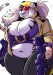 2024 absurd_res anaugi anthro baseball_cap belly big_breasts black_bottomwear black_clothing black_pants blonde_hair bottomwear breasts cleavage clothed clothing crop_top dipstick_ears dual_wielding ear_markings eyewear felid feline female gun hair hat headgear headwear hi_res holding_gun holding_object holding_ranged_weapon holding_weapon huge_breasts jacket leggings legwear lips mammal multicolored_ears navel pantherine pants ponytail ranged_weapon red_eyewear red_sunglasses rifle shirt simple_background slightly_chubby slightly_chubby_anthro slightly_chubby_female smile smirk solo striped_body stripes sunglasses thick_bottom_lip tiger topwear tracy_(anaugi) weapon yellow_baseball_cap