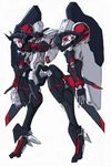  armored_core armored_core:_silent_line flat_color from_software ibis mecha no_humans silent_line:_armored_core solo white_background 