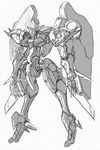  armored_core armored_core:_silent_line from_software ibis mecha monochrome silent_line:_armored_core 