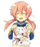  bad_id bad_pixiv_id drawing holding inazuma_eleven_(series) inazuma_eleven_go kariya_masaki kirino_ranmaru long_hair male_focus monkymonky open_mouth pink_hair solo twintails 