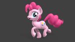  blue_eyes equine female feral friendship_is_magic fur hair horse mammal my_little_pony pink_fur pink_hair pinkie_pie_(mlp) plain_background pony solo xanaeth 