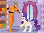  cutie_mark equine female feral friendship_is_magic horn larfleeze mammal my_little_pony orange_lantern rarity_(mlp) unicorn 