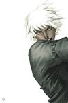  dark_skin dark_skinned_male k' male_focus solo the_king_of_fighters white_hair yukikotsu 