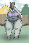  big_breasts breasts canine chubby female huge_breasts hyena illian looking_at_viewer mammal pose ritts solo wide_hips 