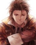  alvin_(tales) bad_id bad_pixiv_id brown brown_eyes brown_hair coat himishiro male_focus messy_hair smile solo tales_of_(series) tales_of_xillia 