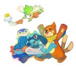  chimecho legendary_pok&#233;mon mudkip nintendo piplup pok&#233;mon pok&eacute;mon riolu shaymin tail video_games 