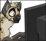  hyena hyenakay kantayeni laptop mammal pain_(artist) pc royal-pain-in-the-ass 