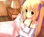  blonde_hair green_eyes ichiroku original sena_(ichiroku) 