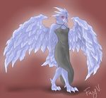  anthro avian bird champion dress fayv female ice league league_of_legends legends of phoenix solo 