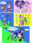  &gt;:3 &hearts; ? amphibian amy_rose belt big_the_cat blaze_the_cat blue blue_body boots cat comic crying disappointed disappointment dress feline female feral flailing frog fur green green_body green_eyes hair hedgehog high_heels male mammal mistletoe pink pink_hair purple purple_fur push sega shoes sonic_(series) sonic_the_hedgehog tail wakeangel2001 wave wishful_thinking yellow_eyes 
