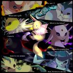  eevee eeveelution eeveelutions english_text espeon flareon glaceon jolteon leaf_tail leafeon myaaco nintendo pixiv pok&#233;mon pok&eacute;mon text umbreon vaporeon video_games 