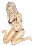  armored_core bikini female from_software girl lana_nielsen long_hair open_mouth solo swimsuit 