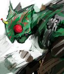  bad_id bad_pixiv_id kamemushi_(hoozuki) kamen_rider kamen_rider_amazon kamen_rider_amazon_(series) male_focus sharp_teeth sketch solo teeth 