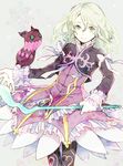  bad_id bad_pixiv_id blonde_hair doll dress elize_lutus green_eyes matsuko staff tales_of_(series) tales_of_xillia teepo_(tales) 