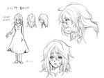  character_sheet dirty dress long_hair maoyuu_maou_yuusha open_mouth solo 