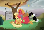  apple_bloom_(mlp) applebloom_(mlp) applejack_(mlp) big_macintosh_(mlp) blonde_hair bow brown_hair cowboy_hat cub cutie_mark dead epitaph equine eyes_closed female feral friendship_is_magic fruit granny_smith_(mlp) grave group hair hair_bow hasbro hat horse long_hair male mammal mourn my_little_pony pony sad steve_jobs tail tears tombstone tree will_draw_for_food willdrawforfood1 wood young 