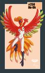  anthro avian beak bird black_nipples breasts claws collaboration feathers female ho-oh legendary_pok&#233;mon looking_at_viewer mingchee navel nintendo nipples notorious84 nude pinup pok&#233;mon pok&#233;morph pok&eacute;mon pok&eacute;morph pose pussy red_eyes solo the_pokedex_project video_games watermark wings 